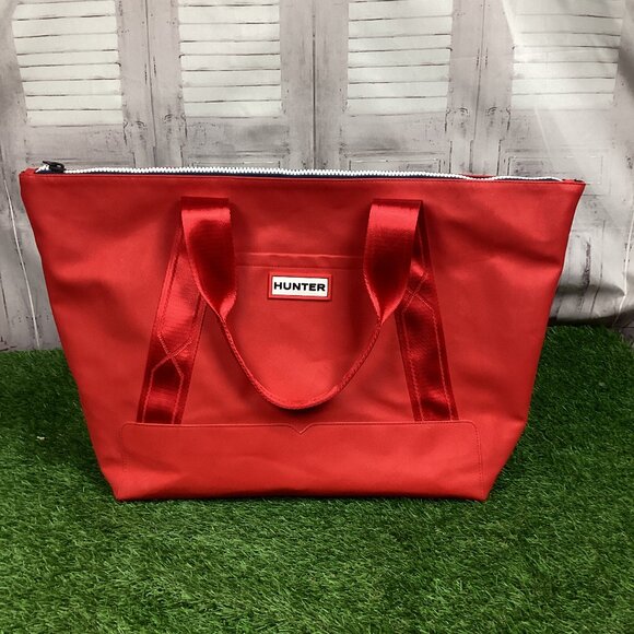 Hunter for Target Handbags - Hunter x Target Over Sized Tote Bag Cherry Red